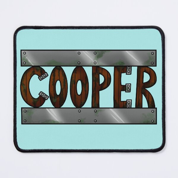 Item preview, Cooper Name Art designed and sold by AvalonUnmuzzled.