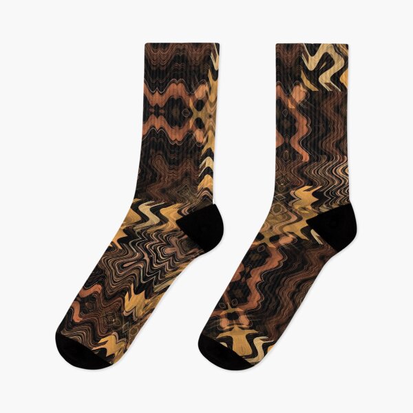 Item preview, Geometric pattern with yellow and brown lines designed and sold by mennawagih7.