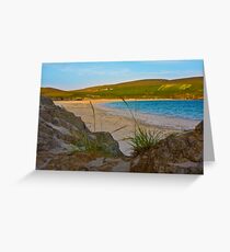 St Ninian's Isle, Shetland Islands, Scotland Greeting Card