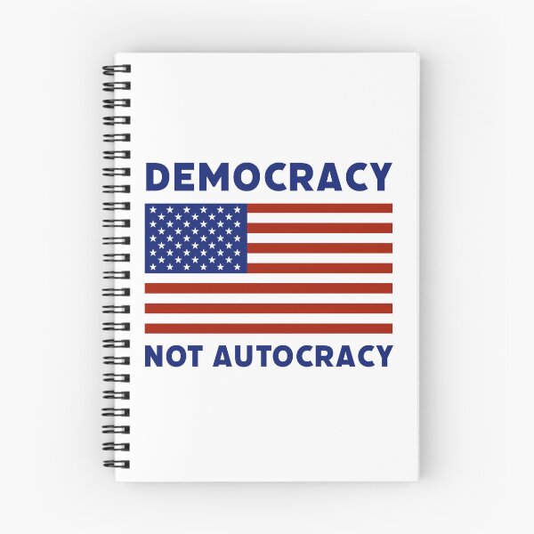 Item preview, Democracy not autocracy  designed and sold by Rachel the Artist .