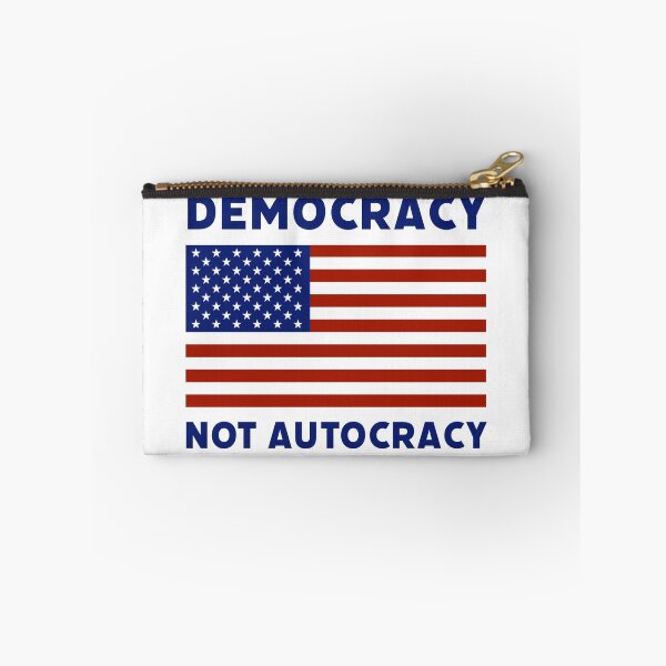 Item preview, Democracy not autocracy  designed and sold by Rachel the Artist .