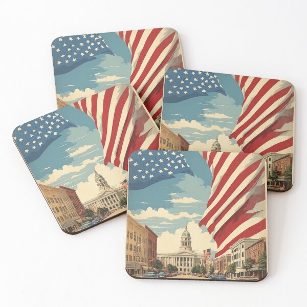 Item preview, Cedar Rapids Iowa USA Vintage Travel Tourism  designed and sold by TravelersGems.