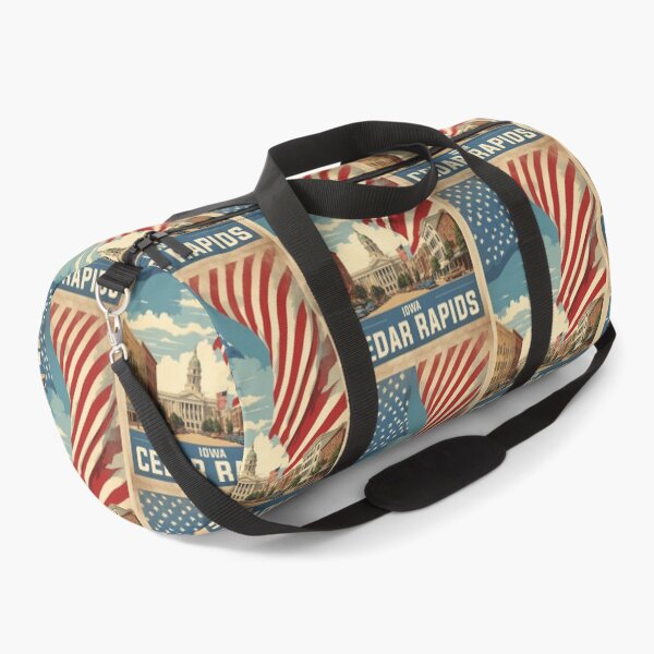 Item preview, Cedar Rapids Iowa USA Vintage Travel Tourism  designed and sold by TravelersGems.