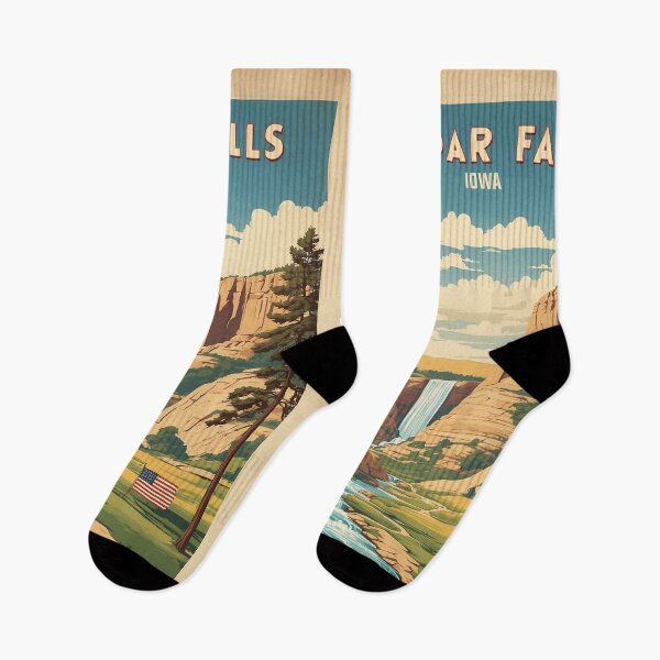 Item preview, Cedar Falls Iowa USA Vintage Travel Tourism  designed and sold by TravelersGems.