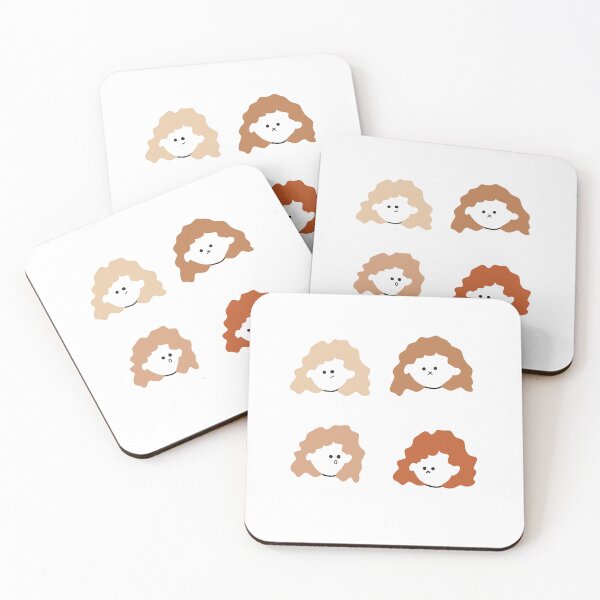 Item preview, Sweet Girl Drawing Set | Minimalist Cute Art designed and sold by RM-Journey.