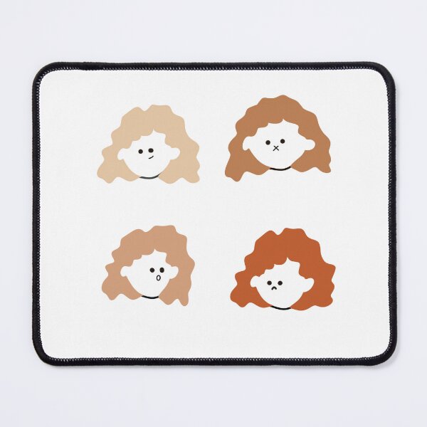 Item preview, Sweet Girl Drawing Set | Minimalist Cute Art designed and sold by RM-Journey.