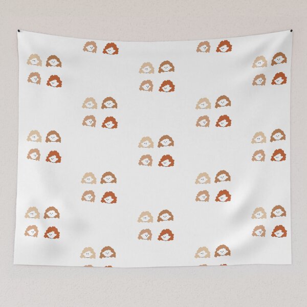 Item preview, Sweet Girl Drawing Set | Minimalist Cute Art designed and sold by RM-Journey.