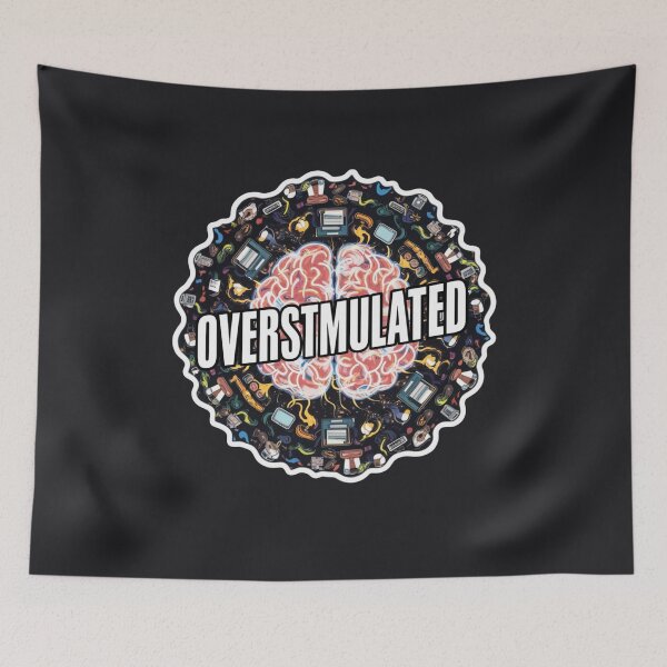 Item preview, OVERSTIMULATED BRAIN  designed and sold by Tomci0.