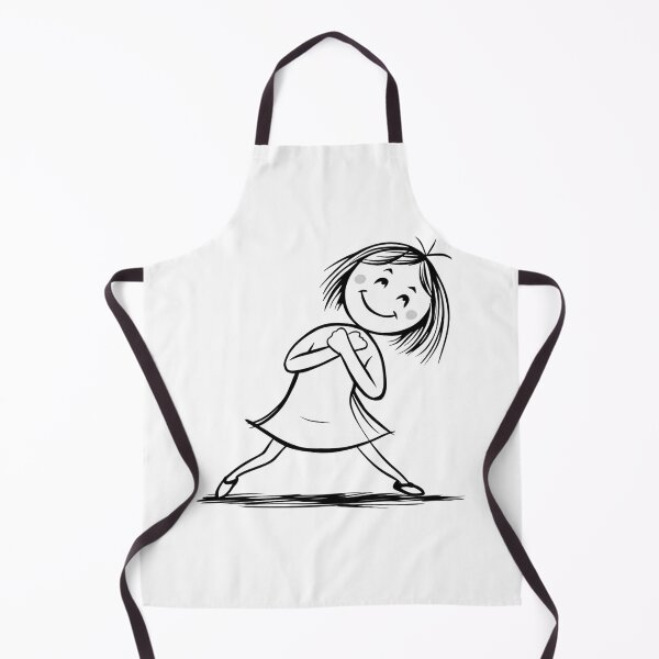 Item preview, Happy Girl Doodle designed and sold by mYaro.