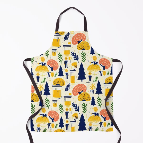 Item preview, Whimsical Brain and Science Pattern designed and sold by VoyteksDesigns.