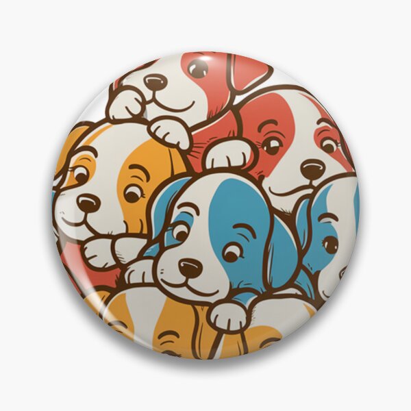 Item preview, Puppy Pile Delight designed and sold by mYaro.