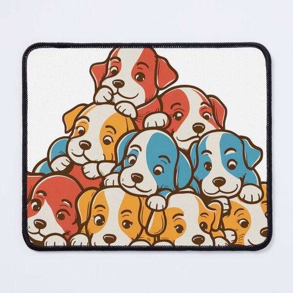 Item preview, Puppy Pile Delight designed and sold by mYaro.