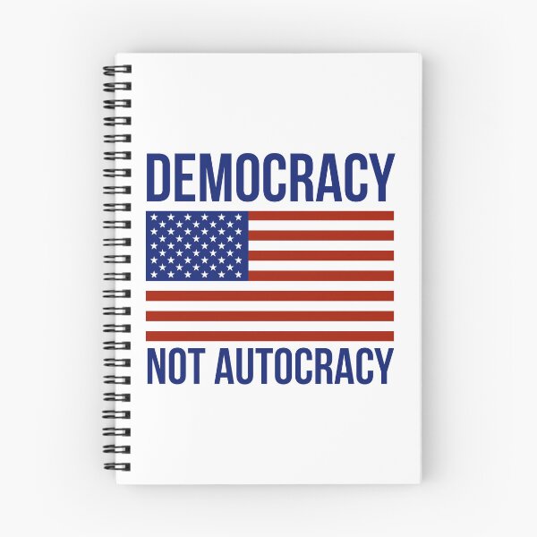 Item preview, Democracy not autocracy  designed and sold by Rachel the Artist .