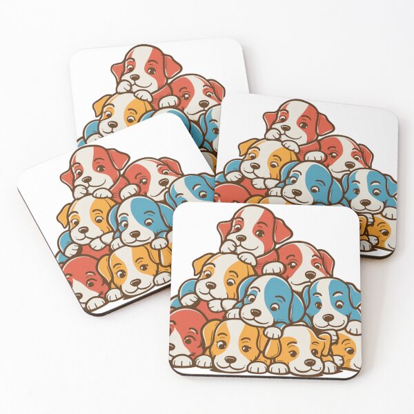 Item preview, Puppy Pile Delight designed and sold by mYaro.