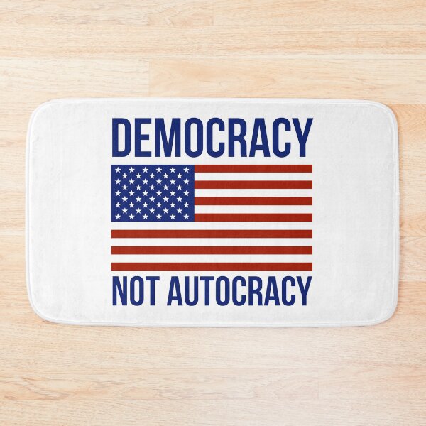 Item preview, Democracy not autocracy  designed and sold by Rachel the Artist .