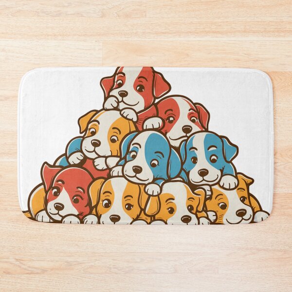 Item preview, Puppy Pile Delight designed and sold by mYaro.