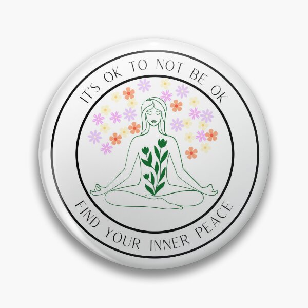 Artikelvorschau, Find Your Inner Peace Mental Health Design entworfen und verkauft von WicklTees.