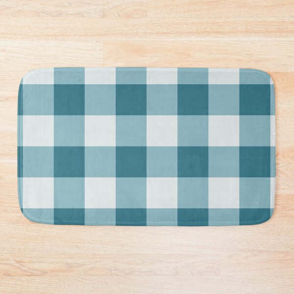 Item preview, Ocean Blue Gingham Pattern designed and sold by 2CreativeNomads.