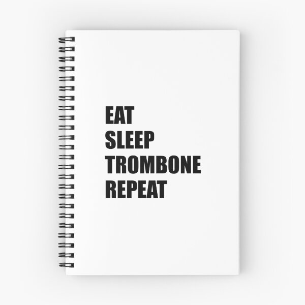 Item preview, Eat Sleep Trombone Repeat designed and sold by Inspirationmotivation.