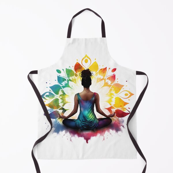 Artikelvorschau, Retro Yoga Zen Lotusblume entworfen und verkauft von RaveNamaste.
