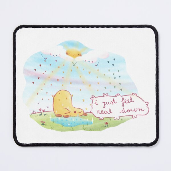Item preview, I just feel real down designed and sold by TheDucksbylily.