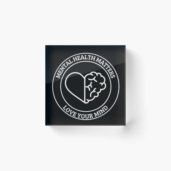 Item preview, Love Your Mind Mental Health Design designed and sold by WicklTees.
