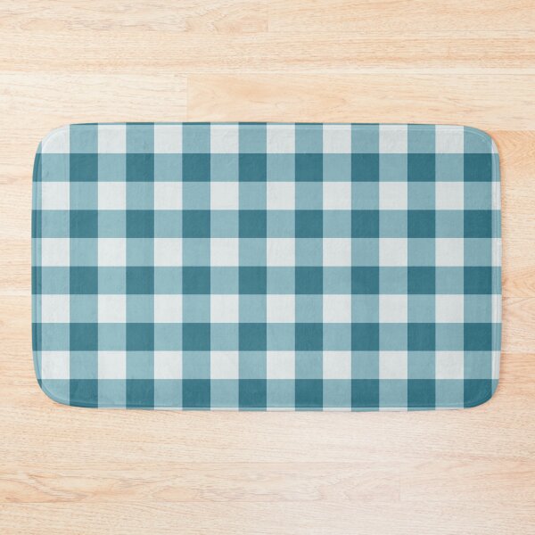Item preview, Ocean Blues Gingham Check Pattern Scaled designed and sold by 2CreativeNomads.