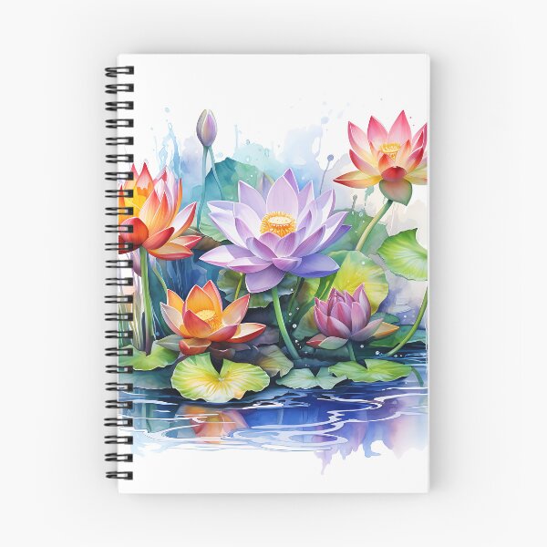 Item preview, Retro Yoga Zen Lotus Flower designed and sold by RaveNamaste.