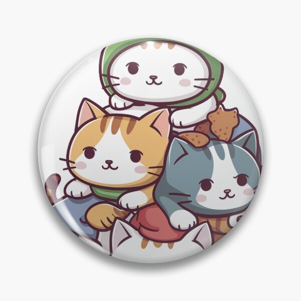 Item preview, Kawaii Cat Stack designed and sold by mYaro.
