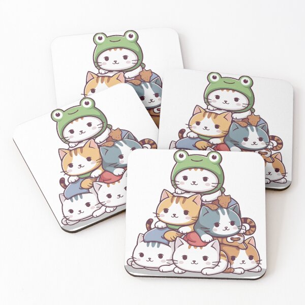 Item preview, Kawaii Cat Stack designed and sold by mYaro.