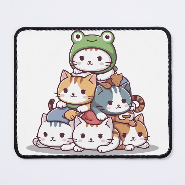 Item preview, Kawaii Cat Stack designed and sold by mYaro.