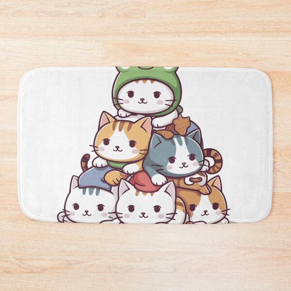 Item preview, Kawaii Cat Stack designed and sold by mYaro.