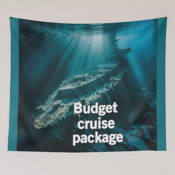 Artikelvorschau, Budget-Kreuzfahrtpaket entworfen und verkauft von Surreallytee.