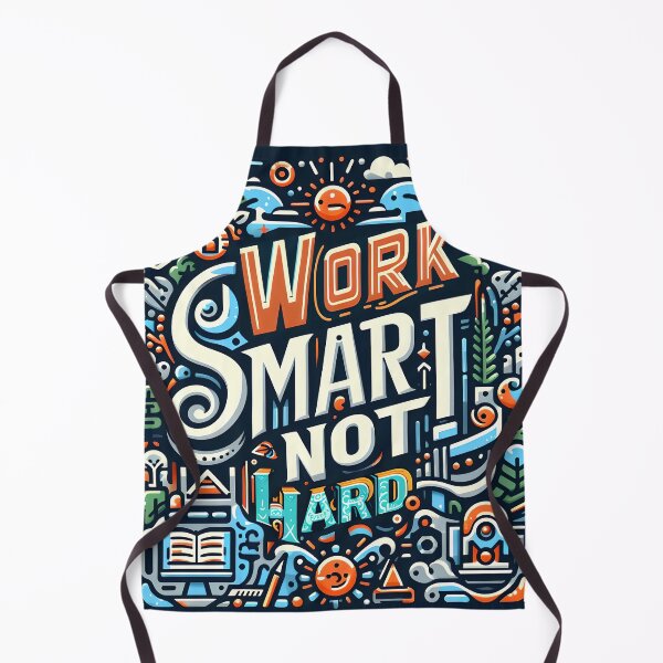 Item preview, Work Smart Not Hard, typography designed and sold by maxmaj.