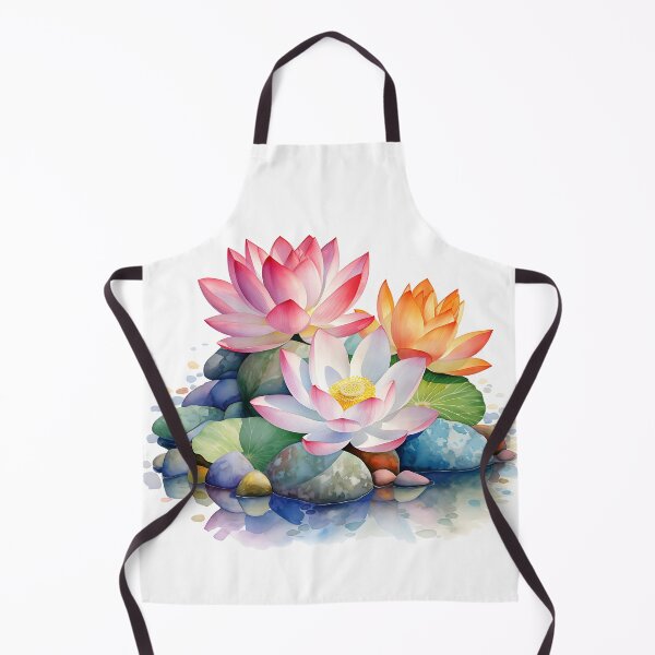Artikelvorschau, Retro Yoga Zen Lotusblume entworfen und verkauft von RaveNamaste.