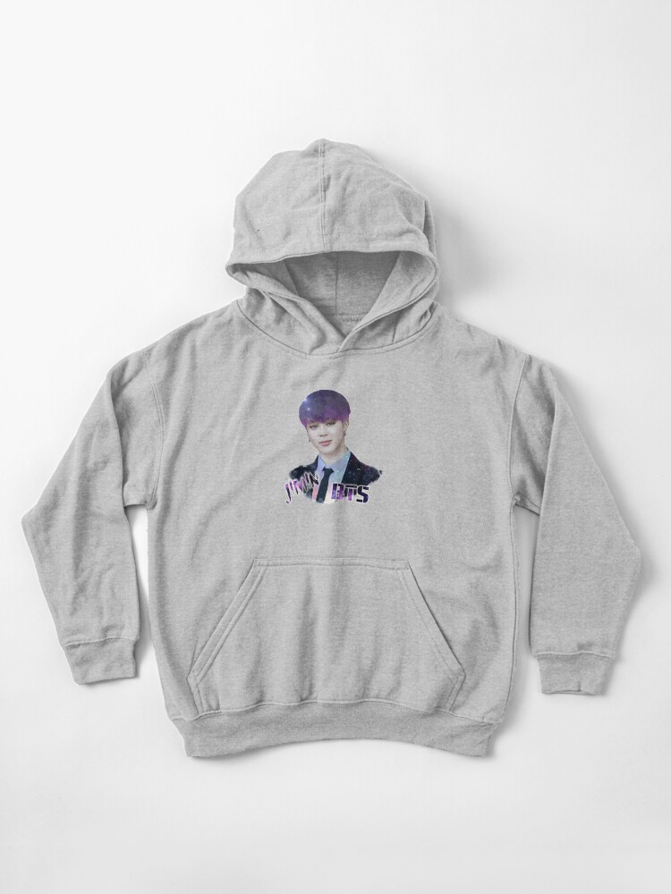BTS Jimin Galaxy Kids Pullover Hoodie