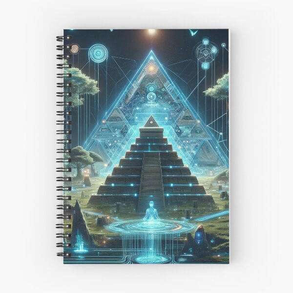 Item preview, Technological Temple designed and sold by MonolithicEarth.