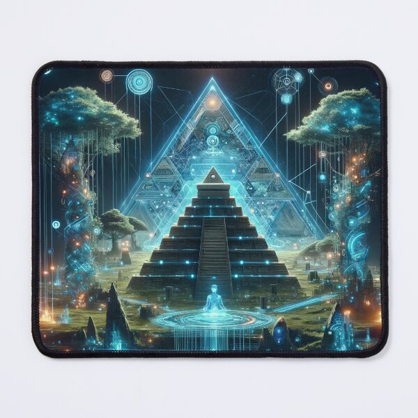 Item preview, Technological Temple designed and sold by MonolithicEarth.