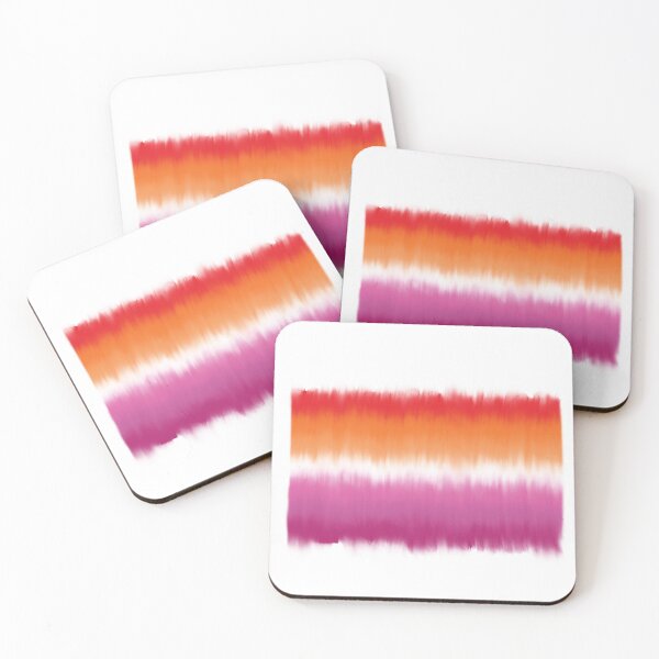 Item preview, Fuzzy Lesbian Flag designed and sold by A4R0NN.