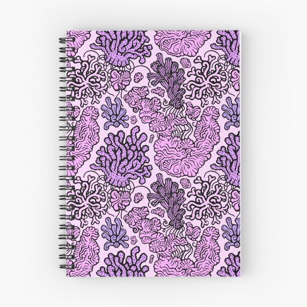 Item preview, Macroalgae Repeating Patterns: Coralline, black line designed and sold by Chrysasaur.