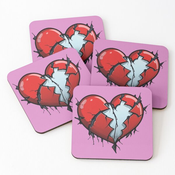 Item preview, Broken Red Heart Alt Girl Aesthetic designed and sold by MadnessEnvelope.