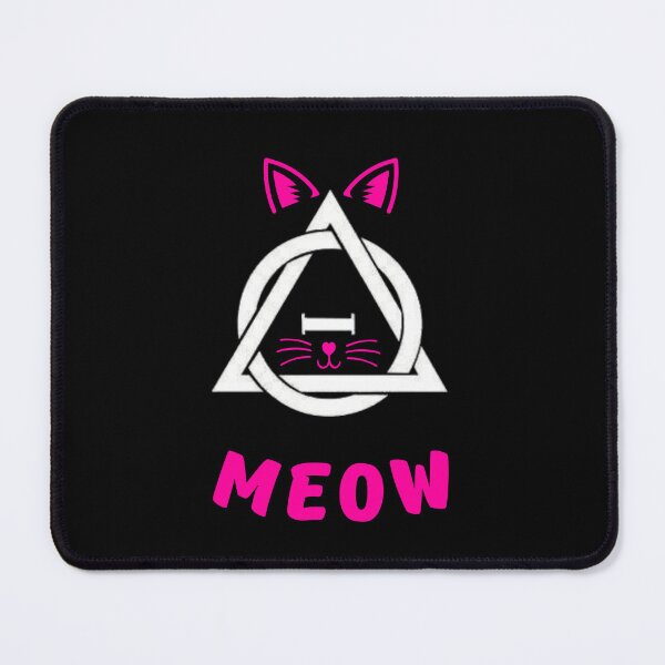 Item preview, Meow! Therian / Therianthropy Symbol Pink Cat Ears Whiskers designed and sold by Artography Designs.