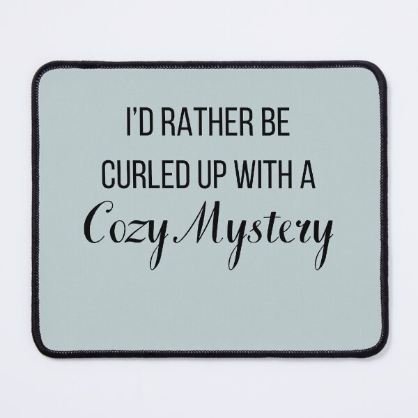Item preview, Cozy Mystery Book Reading Curled Up  designed and sold by MomentumCloset.