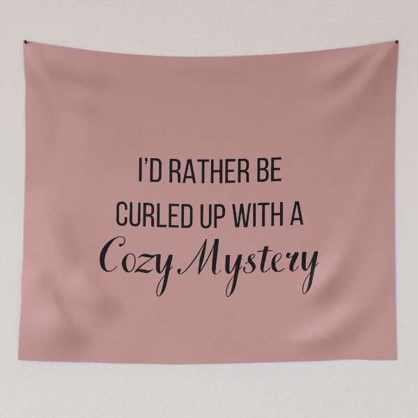 Item preview, Cozy Mystery Book Reading Curled Up  designed and sold by MomentumCloset.
