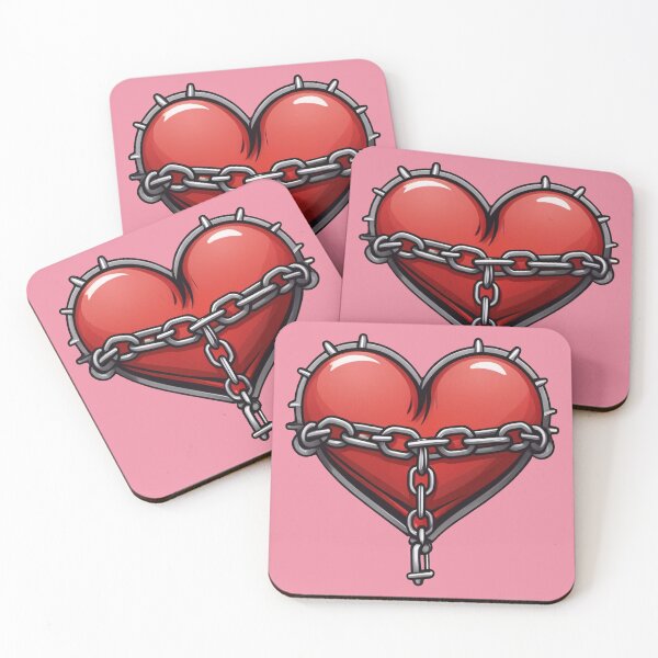Item preview, Chained Red Heart designed and sold by MadnessEnvelope.