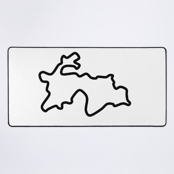 Item preview, Tajikistan Map Outline Sticker Border designed and sold by OrangeLineDesigns.