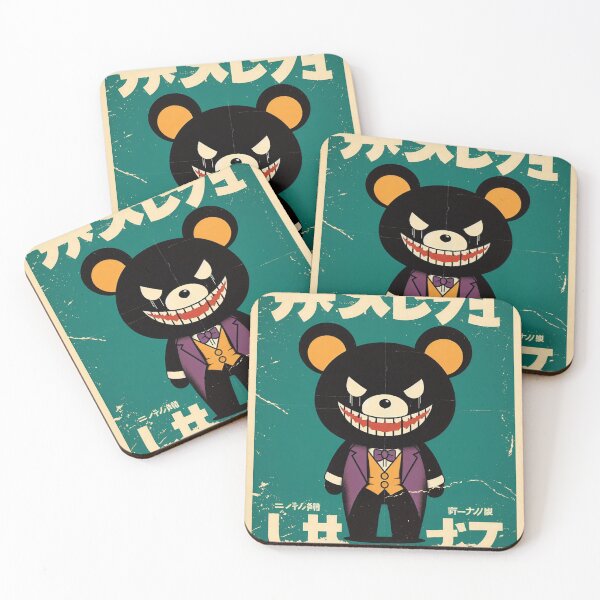 Item preview, Spooky Retro Japanese Comic Teddy Bear designed and sold by IAPICTURE.