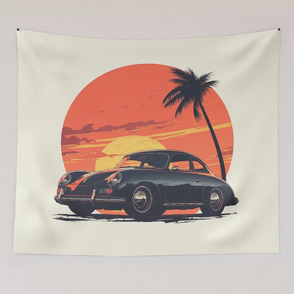 Item preview, 356 Beach sunset illustration designed and sold by blackdogshop.