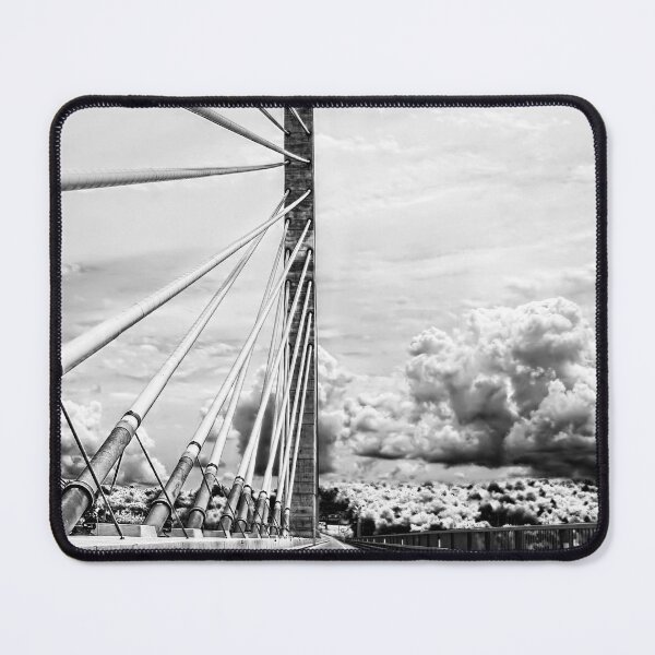 Item preview, Penobscot Narrows Bridge in Black and White designed and sold by Kay Brewer.