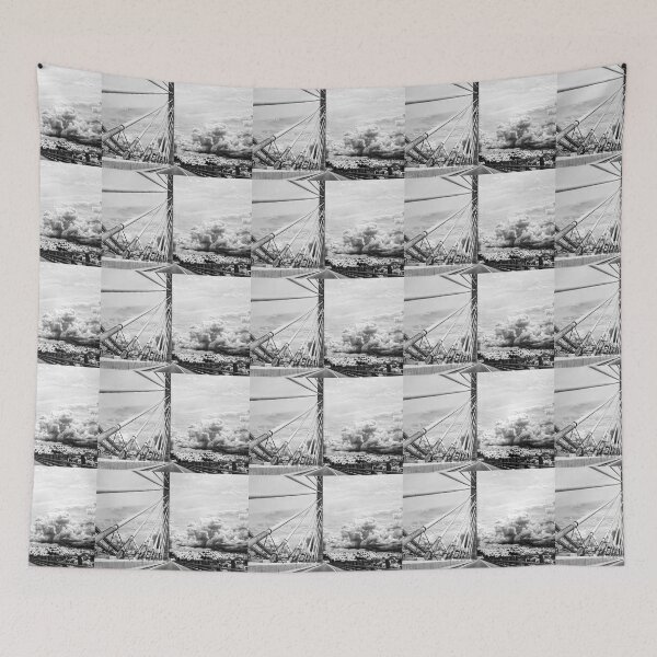 Item preview, Penobscot Narrows Bridge in Black and White designed and sold by Kay Brewer.